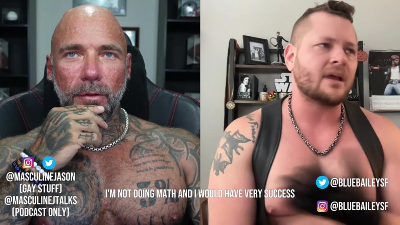 Raw and Uncensored with Masculine Jason: Pornoster bekentenissen - Blue Bailey (aflevering 98)