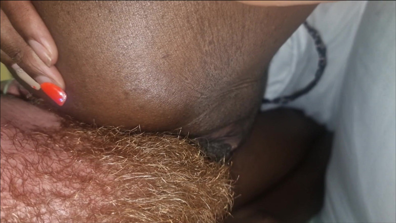 Missblackreey: Cara menenangkan adik tiri eboni awak - menjilat dubur!