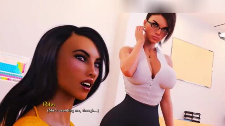 3DXXXTEEN2 Cartoon: Encontro regado com um toque de brócolis. 3D pornô cartoon sexo