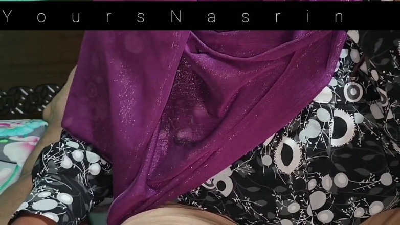 YoursNasrin: Domácí sex muslimské manželky s romantickou hrou