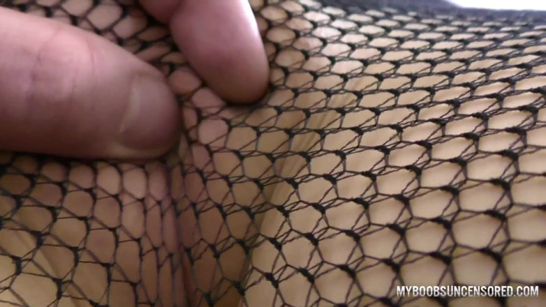 My Boobs: Pov gioca con tette e culo caldo in collant a...