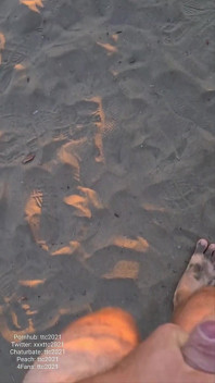 Marcher et jouir à poil dans les dunes de Maspalomas
