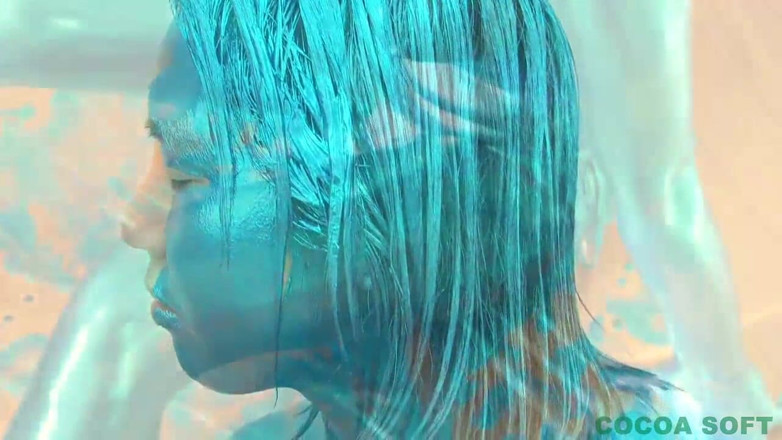 Cocoa Soft: Blu metallico