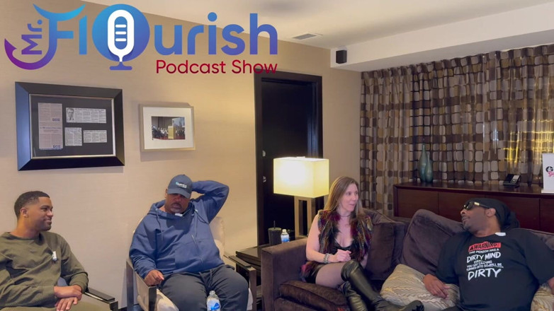 Mr Flourish Live: Mrmajic, 샨테 스파이스, 대런 블레이즈와 함께 달라스에서 저녁 불륜 미스터플루어 팟캐스트