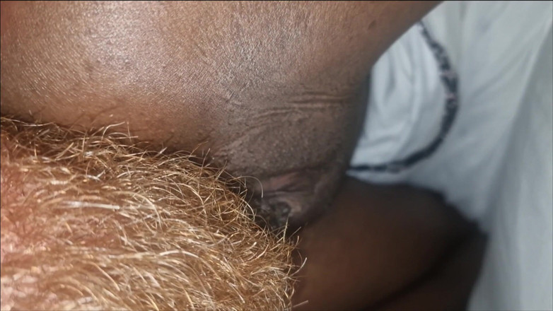 Missblackreey: Como acalmar sua meia-irmã negra - lambendo o cu!