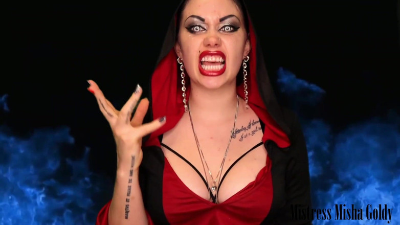 Goddess Misha Goldy: Mindfuck envoûtant : tu me soumets, tu vas dire mon nom...