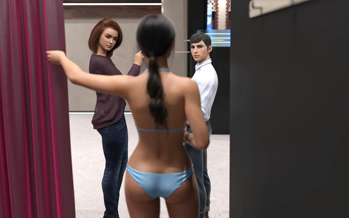 Adultgameplayvideos studio: Gairah #3 louis ngeliat sarah pakai baju renang
