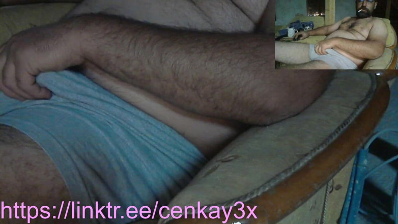 CenkAy: Masculine bear papi war bei der live-Übertragung erstaunlich