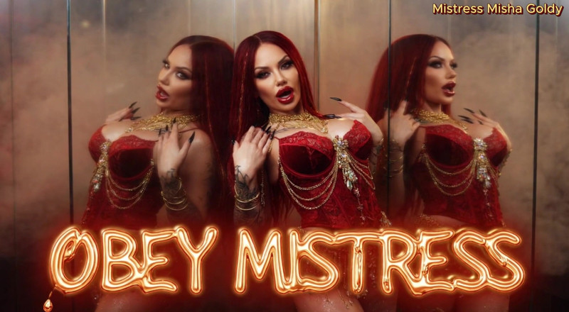 Goddess Misha Goldy: Відчуй, як мій повідок тягне тебе