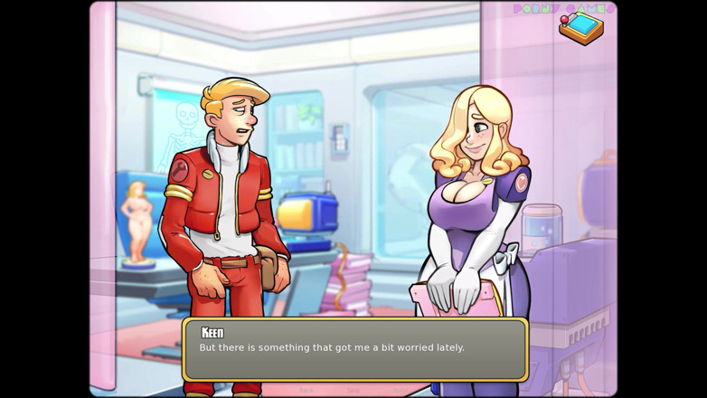 Porny Games: Space Rescue - tratment sexual con doctora rubia cachonda