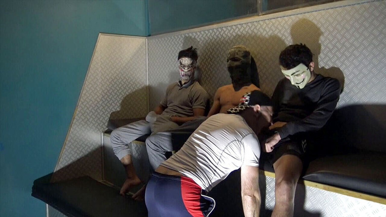 SEX WITH STRAIGHT BOY CURIOUS: Sucking 4 straight boys for not free sex