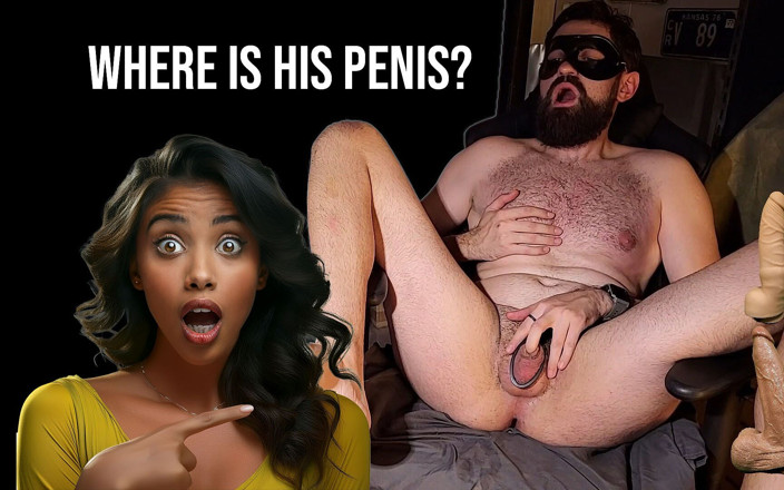 Anal orgasm: Kleiner penis gegen großen dildo