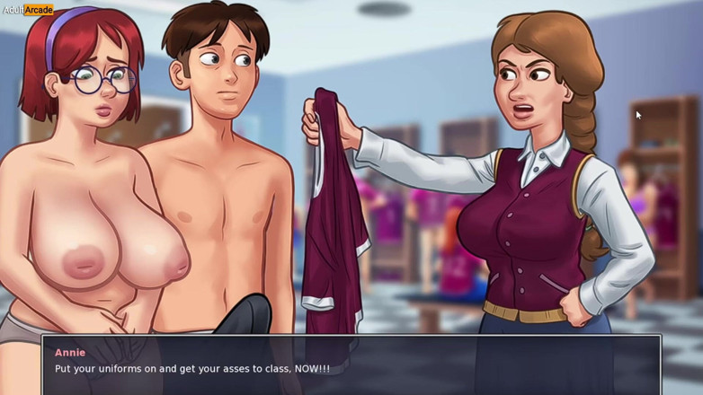 LewdArcade: Summertime saga cookie jar - collezione di scene di sesso di...
