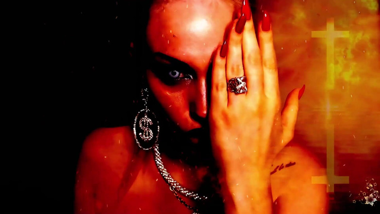 Goddess Misha Goldy: Hipnotizante antirreligioso ASMR! ¡Dale tu alma y tu cuerpo al diablo!