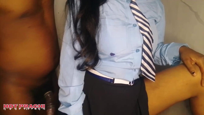 Hot prachi: Desi village faculdade menina fodendo seu namorado, indiana universitária sexo...