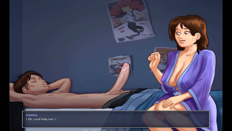 Hentai World: Summertime saga - koekjestrommel Debbie 3