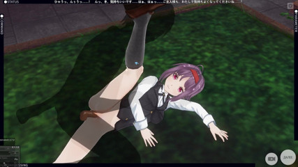 H3DC: 3D Hentai Konno Yuuki zostaje zerżnięta na podwórku i bierze...