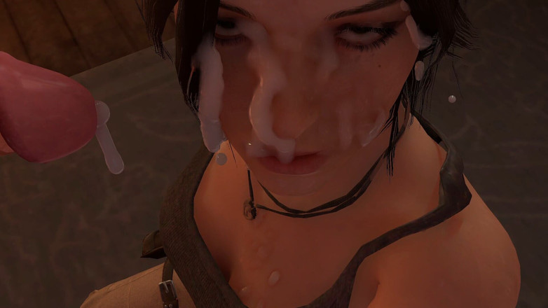 Lana Game plays: True Facials 03 - Rough Facefucking Gagging Cumshots - 3D Hentai Porn Game