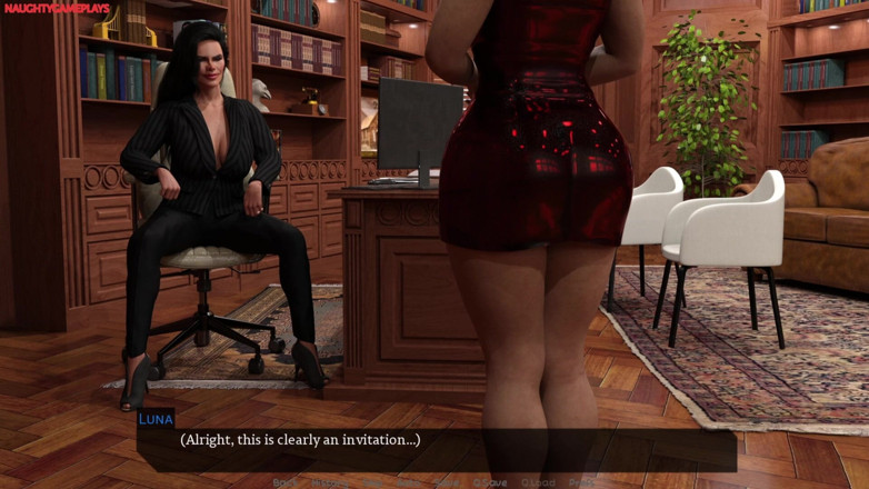 Naughty gameplays trans: Futa Dominium van Ab Software - Futanari geeft hete trans-milf met...