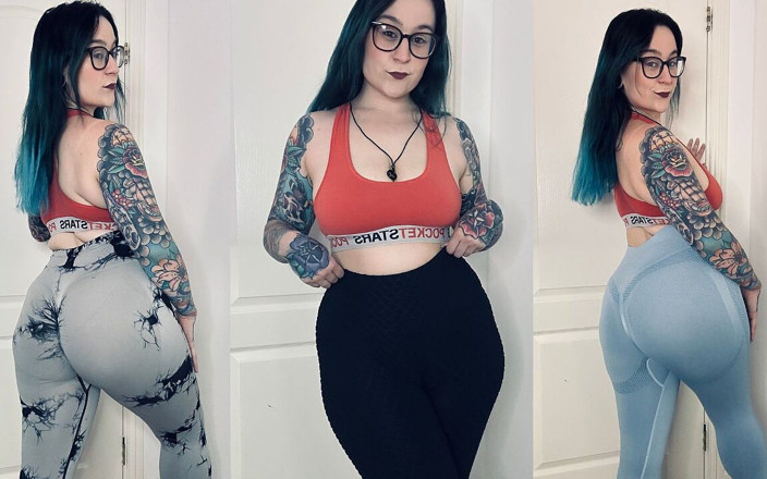 ElizabethsLingerie: Unzensierte leggings anprobieren