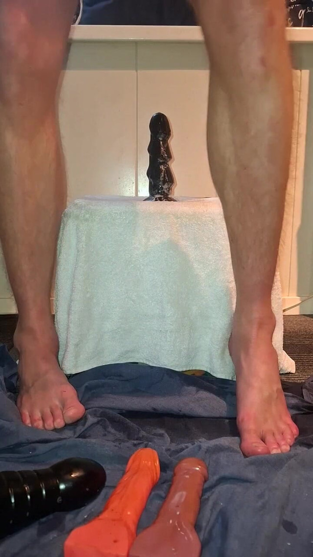 POV Solo Twink - Loves to Fuck His Ass with a Dildo (NoFace Twink X)