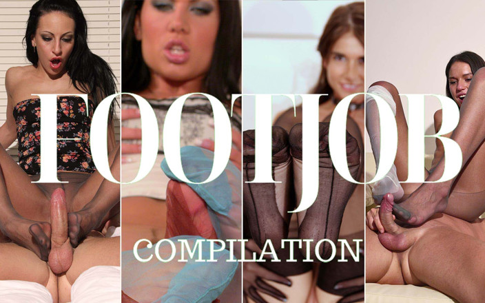 Lucy Van Angel: Footjob-zusammenstellung 1