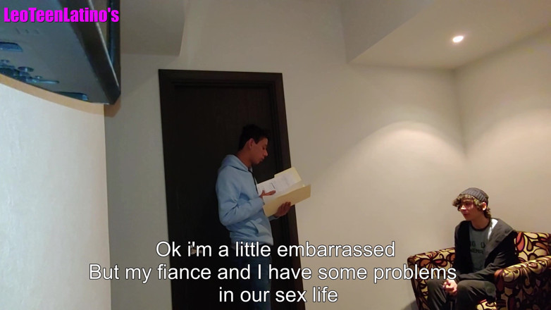 LeoTeenLatinos: Logodnica twink este deflorată de un străin înainte de nunta lui (partea 1)