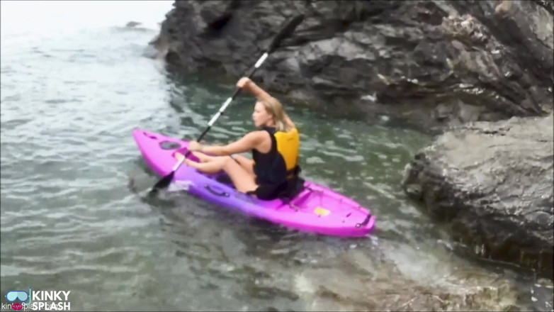 UKCuteGirl Lucy Lauren: Disastro di acqua aperta per non nuotatore - Salvato da Lifejacket