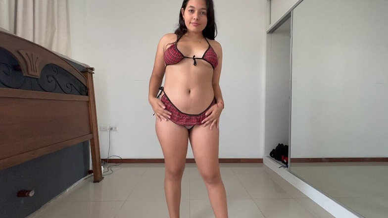 Sashasweet: 웹캠에서 귀여운 큰 엉덩이 영향력주기