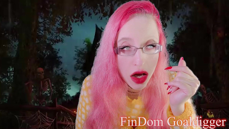 FinDom Goaldigger: Halloween noten penis transformatie