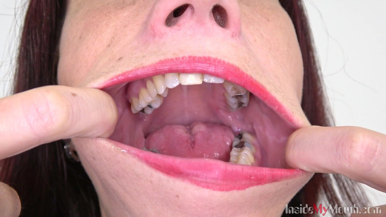 Inside My Mouth: Clip tôn sùng miệng với ali bordeaux fullhd - bên trong...