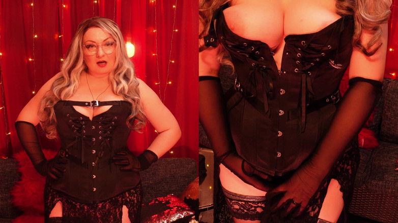 Arya Grander: POV d’un thérapeute femdom : taquinage dans la chasteté, combien de...