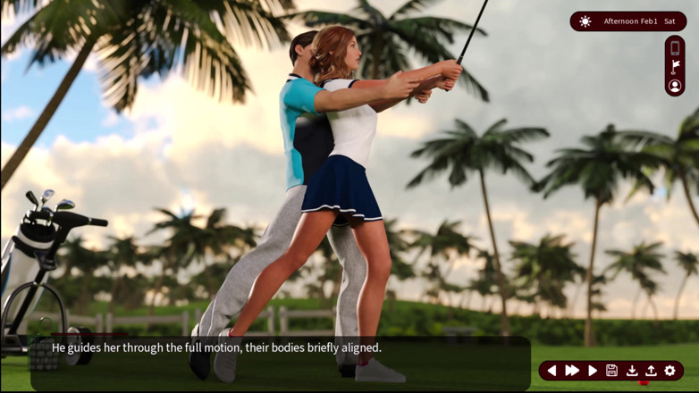 Johannes Gaming: Whispers of Desire 24 fotoğraf çekimi ve golf oldukça eğlenceliydi