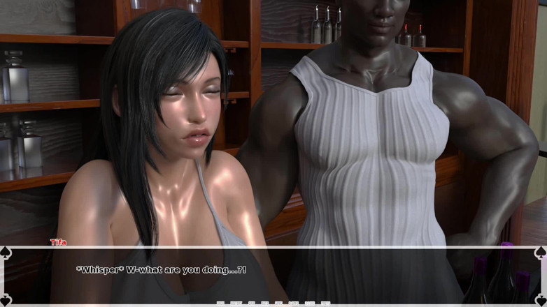 Dirty GamesXxX: Le paradis noir de Tifa : une fille regrette d’avoir trompé...