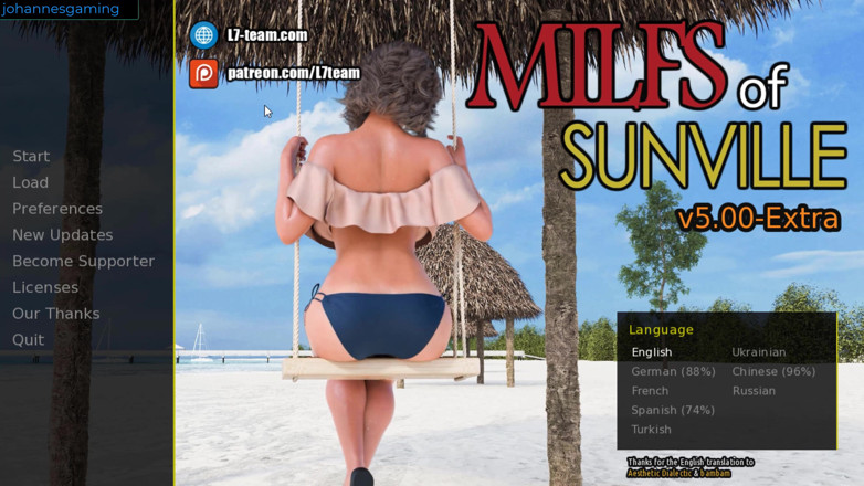 Johannes Gaming: Milfs van Sunville - ze gaf me een pijpbeurt voor de...