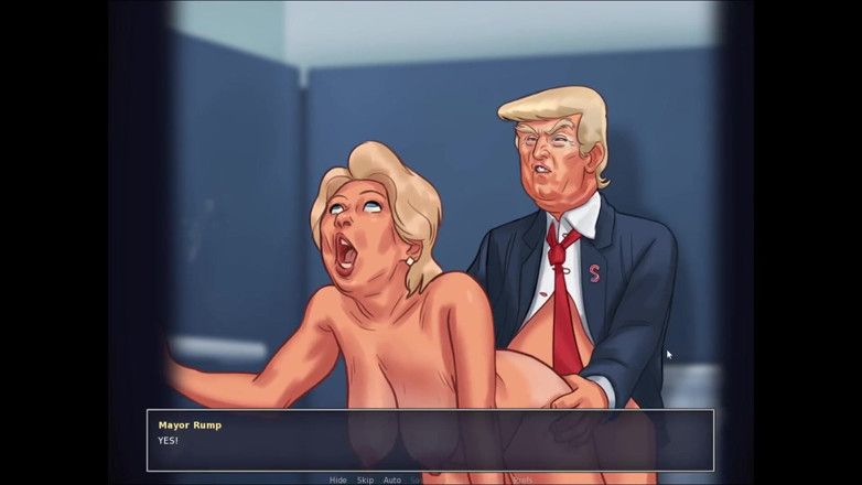LewdArcade: Summertime Saga Terry &amp; Mayor Rump &amp; Roz Animation Collection [del 35] Naken sex...
