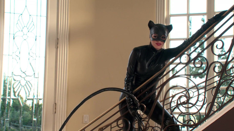 Pink Kitty: Joker a catwoman mega hvězdná cosplay orgie