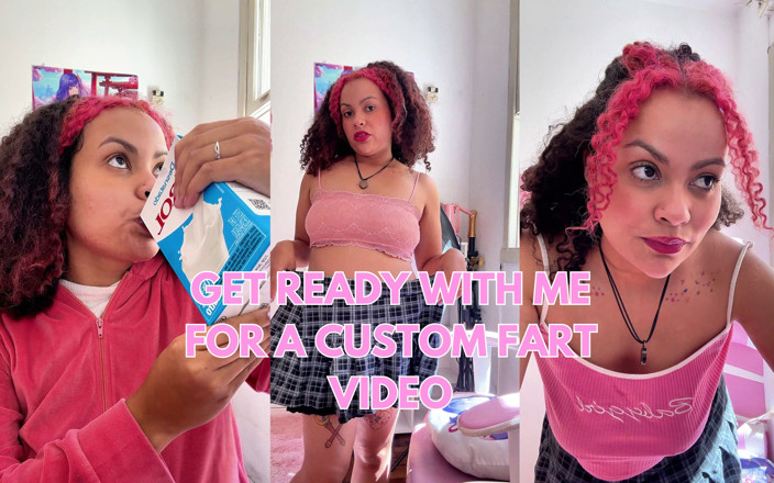 Cutiepiie Chubby: Prepare-se comigo para um vídeo personalizado de fetiche por peidos...
