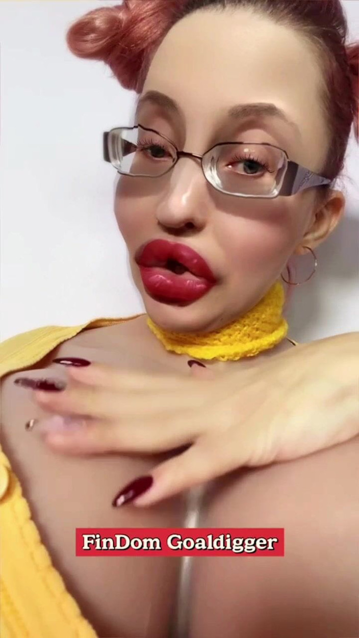 FinDom Goaldigger: Mon regard te déverrouille