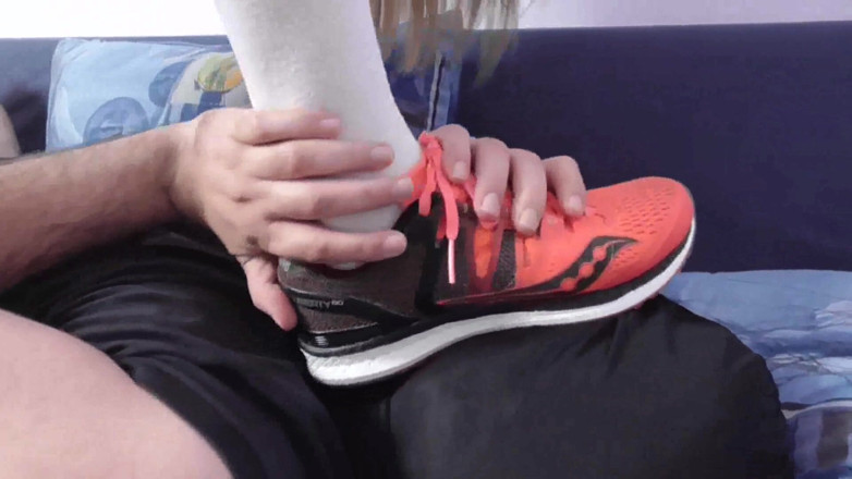 Foot Girls: Socks smelling for my feet slave