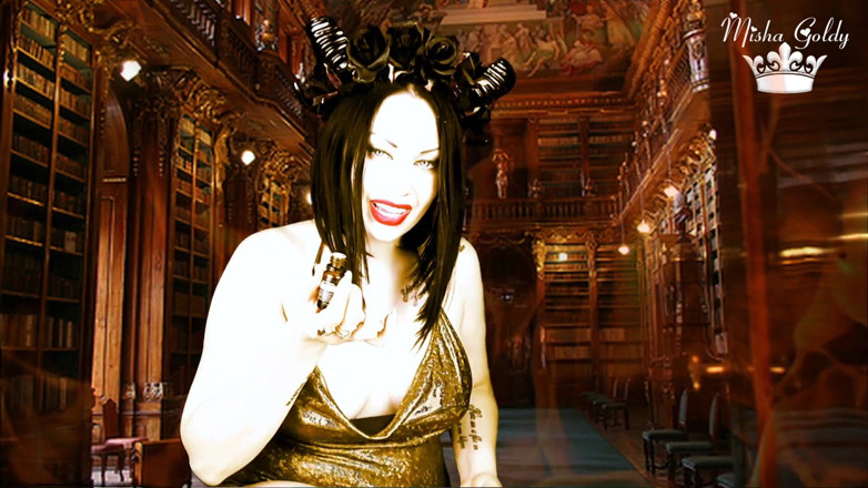 Goddess Misha Goldy: Succubuss potion will punish you for lust and make you...