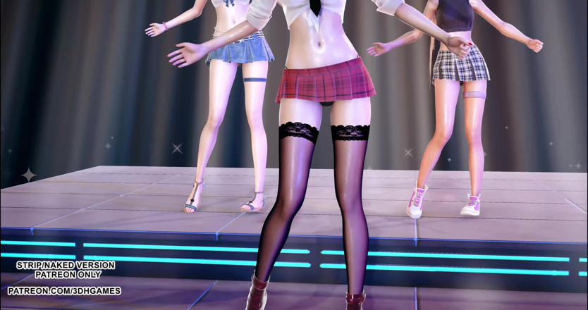 3D-Hentai Games: [mmd] fethi doa marie rose misaki tamaki ateşli dans 4k 60 fps