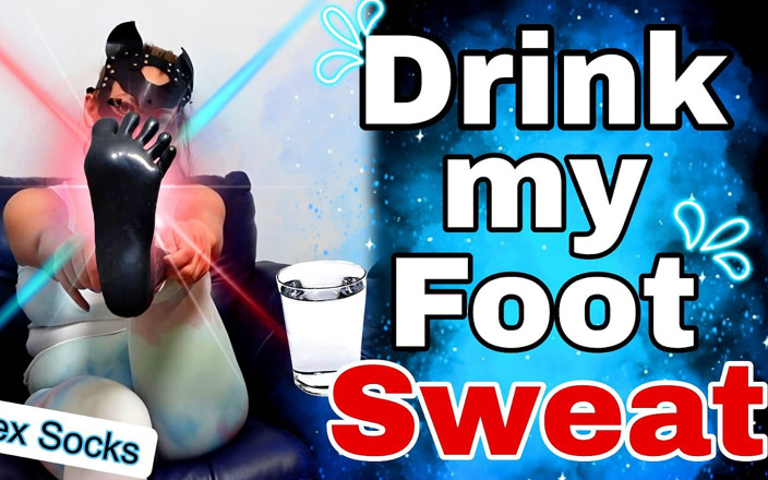 Training Zero: Slurp my foot sweat latex, esclave femdom BDSM