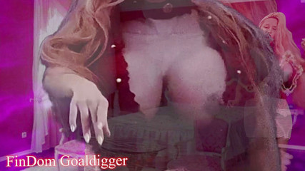 FinDom Goaldigger: 本当の娼婦の変身