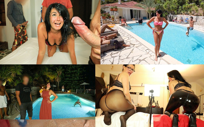 Alexandra Wett: Fiestas de gangbang perversas sin límites: todos pueden follar