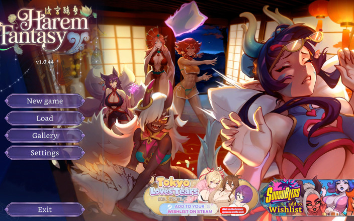 Adult Games by Andrae: Ep1: Harem Fantasy (spel)