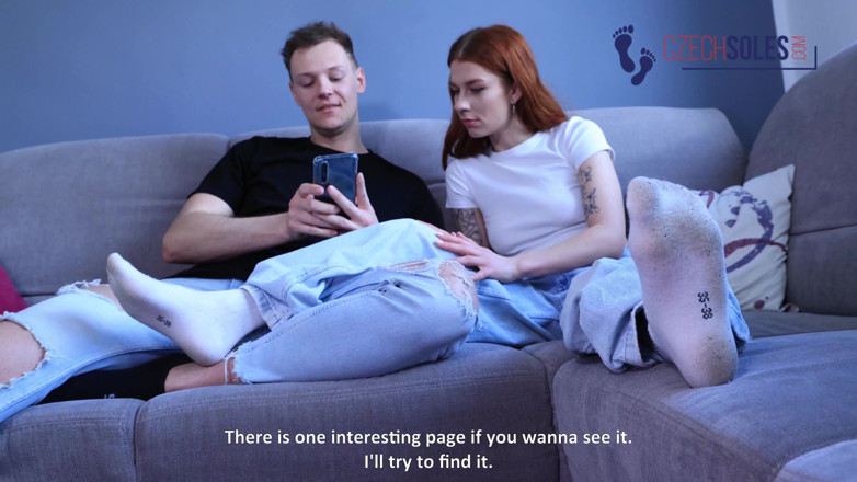 Czech Soles - foot fetish content: Couple's First Foot Fetish Content Making Job