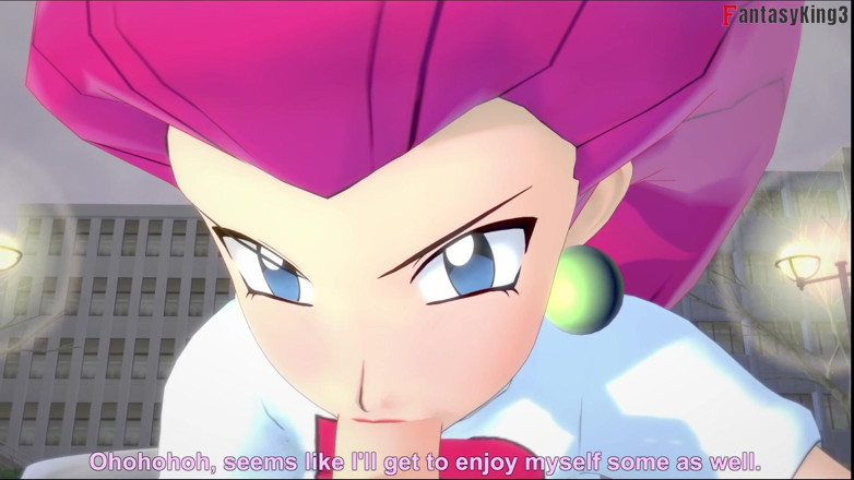 Fantasy king: Jessie Rocket sex incitant în parc - Poketmonster