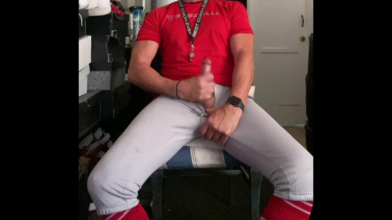 JockDad87: Hem från basebollträning och Jockdad87 är kåt