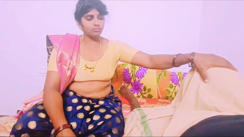 Telugu honey lips: Un vieux desi baise la belle femme de son fils...